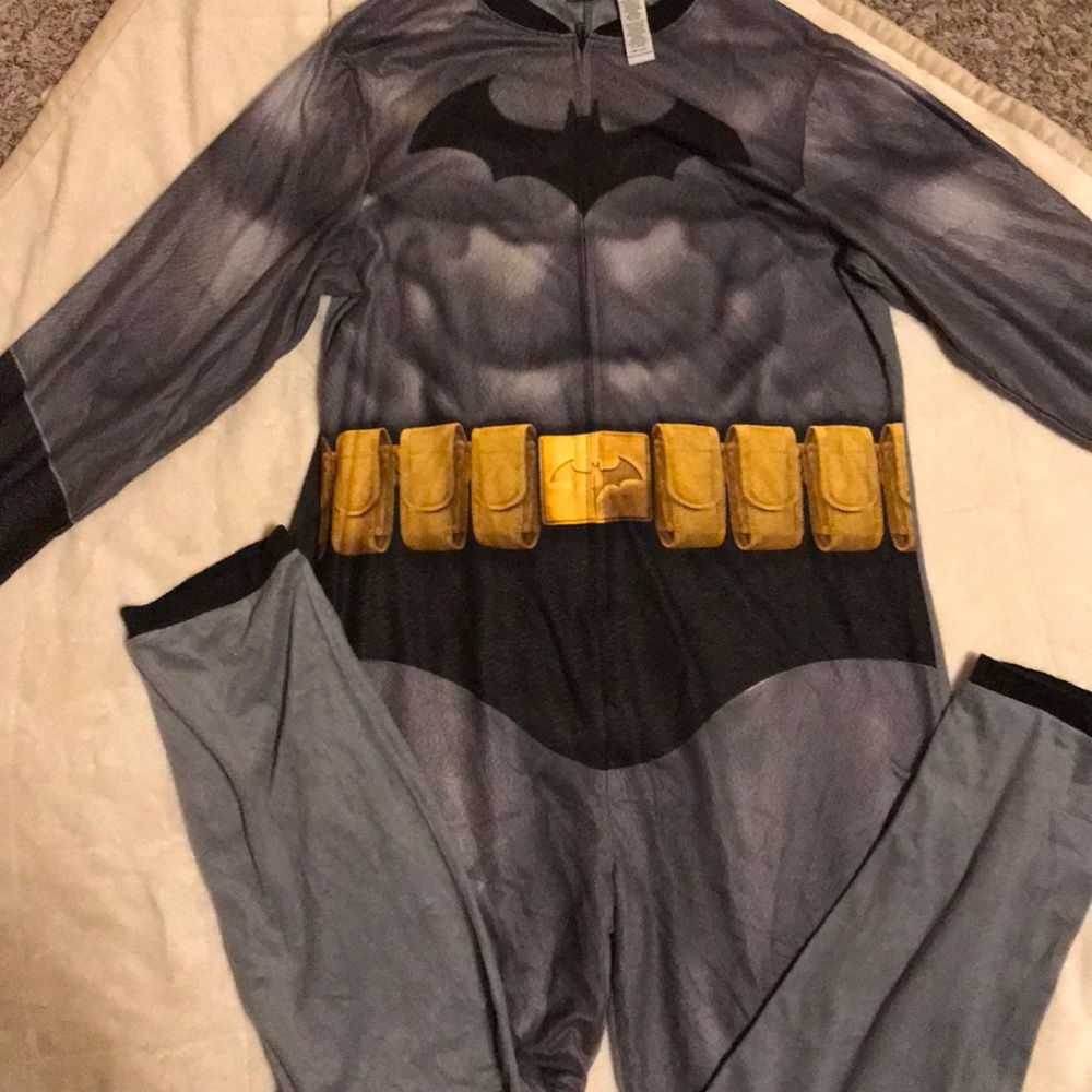 Mens Large Batman onesie, NWOT